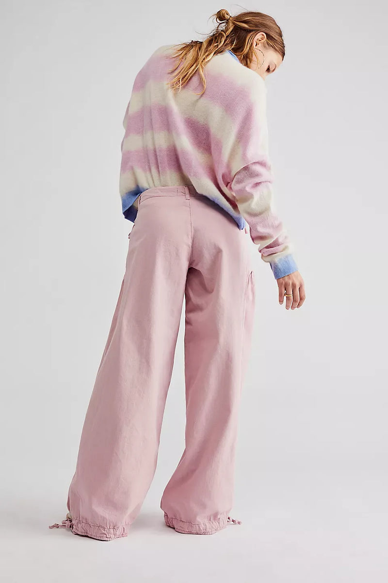 Lotus Tube Jeans, Freelady Lotus Jeans, Lotus Tube Jeans Ruffle, Womens Loose Fitting Mid High Waist Jeans