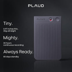 AI Voice Recorder Device/Dictaphone w/Case App Control AI Transcribe & Summarize Support 112 Languages 64GB Digital Audio Recorder for Lectures Meetings Calls