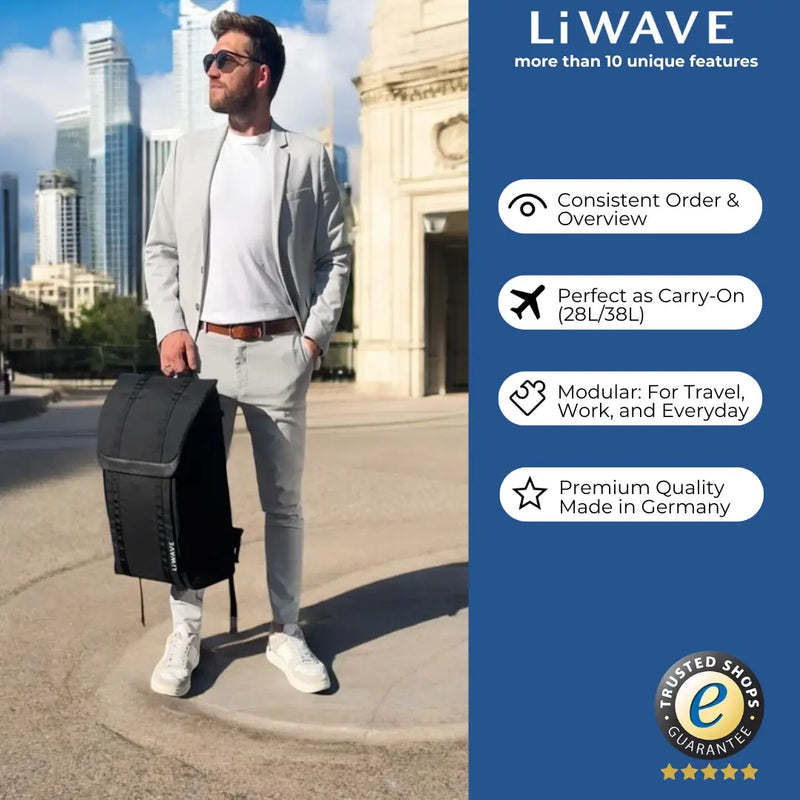 🔥 Pack smarter – travel stress-free Garment backpack Bag