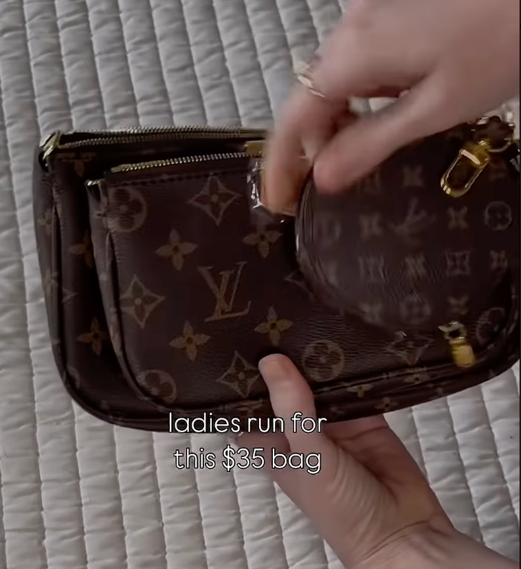 Louis Vuitton Monogram Canvas Felicie Chain Wallet