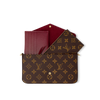Louis Vuitton Monogram Canvas Felicie Chain Wallet