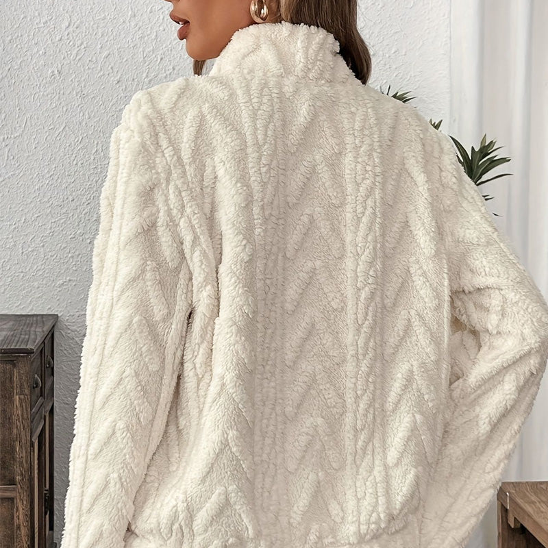 ✨HOT SALE 50% OFF ✨2025 🍂 Women's Hood Neck Half Zip Collared Sweatshirt